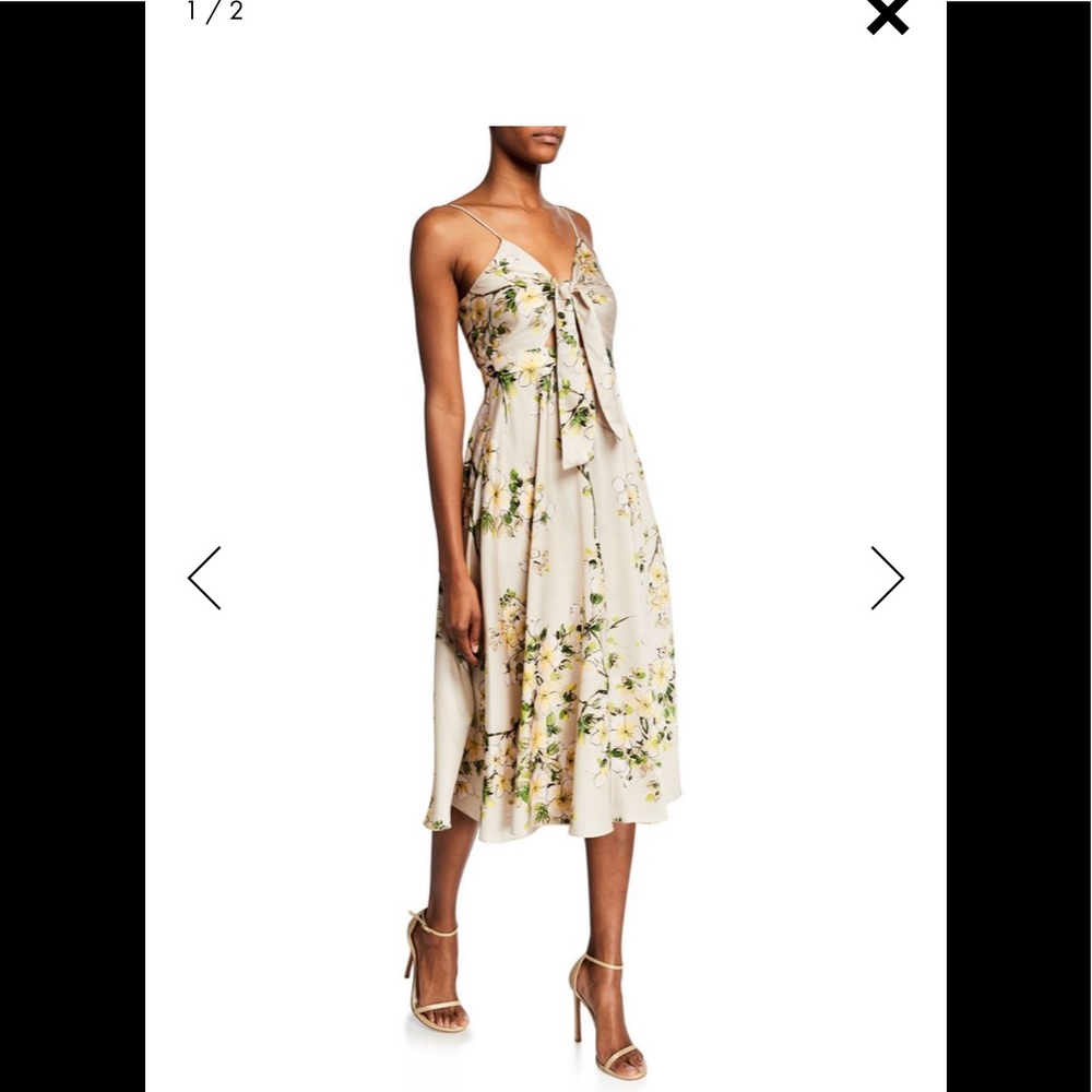 Jay Godfrey floral dress NWT